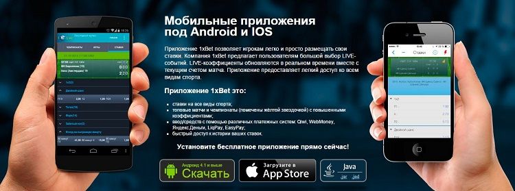 Приложения букмекерских контор android скачать бесплатно